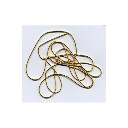 Cannetille or mi-fin verni unie brillante n°4 (0.90 mm)