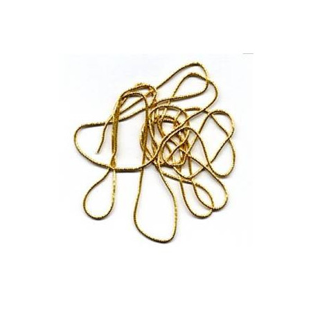 Cannetille or mi-fin verni frisée brillante n°4 (0.90 mm)