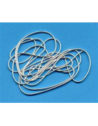 Cannetille argent mi fin verni unie mate n°4 (0.90 mm)