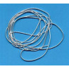 Cannetille argent mi-fin verni frisée brillante n°4 (0.90 mm)