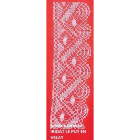 3ème niveau de dentelle au fuseau