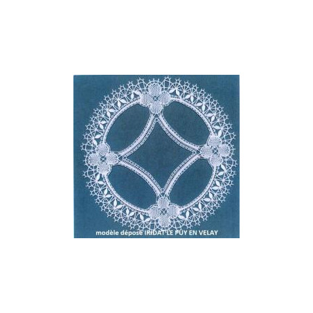 4ème niveau de dentelle au fuseau