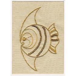 1er niveau de broderie or 18 h