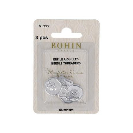 Enfile aiguille blister de 3