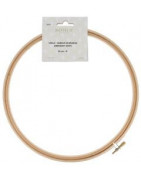 Cercle à broder 23 cm