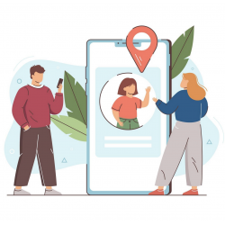 Visites individuels (bleu)