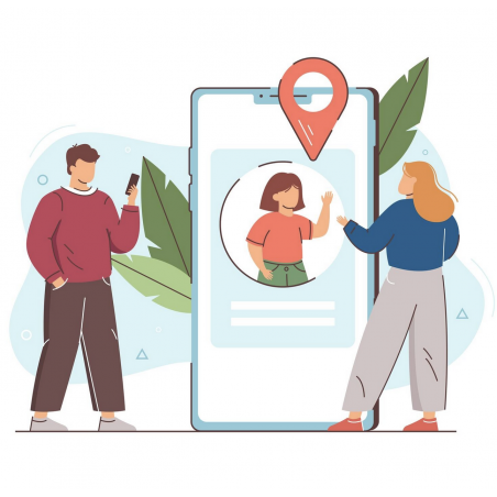 Visites individuels (bleu)