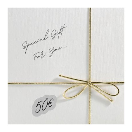 CARTE CADEAU 50€