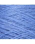 Soie Tussah Bleu maya n°2527