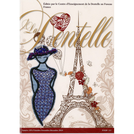 Revue  La Dentelle  n°155 NUMERIQUE