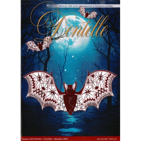 Revue  La Dentelle  n°183  (oct/nov/déc 2025)