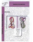 Fiche n°4 Dentelle Bayeux Orchidée