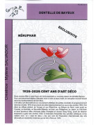 Fiche n°5 Dentelle Bayeux Nénuphar