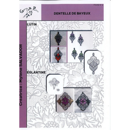 Fiche n°2 Dentelle Bayeux Lutin - Eglantine