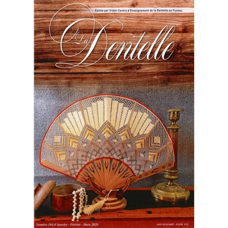 Revue  La Dentelle  n°184 (jan/fév/mars 2026)