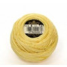 Coton perlé n°8 ref 727 jaune pale