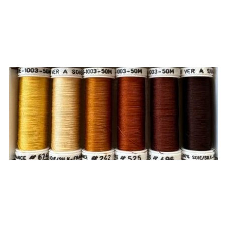 Pack Automne 6 Soie 1003 - 50m