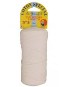 Fil coton boutis patchwork n°8 blanc