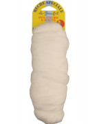 Mèche boutis rembourrage blanc cassé
