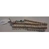 Bracelet doré et blanc