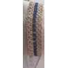 Bracelet doré et bleu