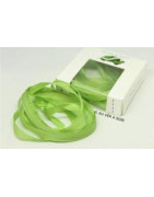Rubans de soie - 4 mm - 3m - 2132 Vert Oeillet