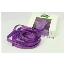 Rubans de soie - 4 mm - 3m - 3335 Violet