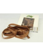 Rubans de soie - 4 mm - 3m - 4115 Marron