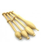 Fuseau miniature ( 4 modèles au choix) guatambu ou wengé ou amarante