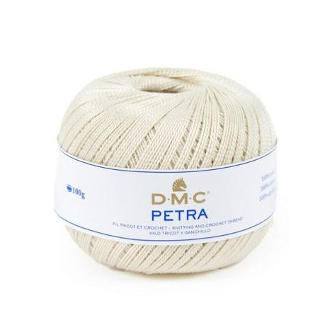 Cordonnet coton Petra n°5 écru
