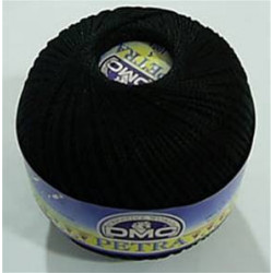 Cordonnet coton Petra n°5 Noir