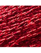 Fil à broder Mouliné Effet Lumière E321 Rubis