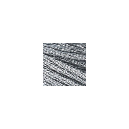 Fil à broder Mouliné Effet Lumière E415  Étain