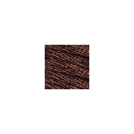 Fil à broder Mouliné Effet Lumière E898 Marron