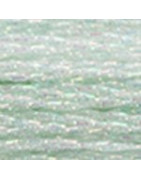 Fil à broder Mouliné Effet Lumière E966 Vert nacré