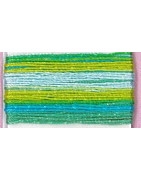 Cocon Calais n°6948 Tropiques - Vert dégradé (coton égyptien) (Ass6)