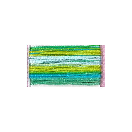 Cocon Calais n°6948 Tropiques - Vert dégradé (coton égyptien) (Ass6)