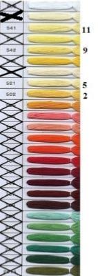 Coton Vénus 50 couleurs différentes (A préciser sur votre commande)
