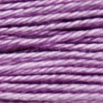 Coton à broder n°25 lilas (554) - échevette de 32 m