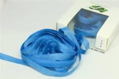 Rubans de soie - 4 mm - 3m - 133 Turquoise