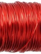 Fil Déco Verni 0,3 mm Rouge 50 m 