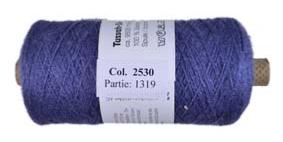 Soie Tussah bleu jean 2530