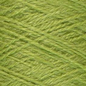 Soie Tussah vert citron 2573