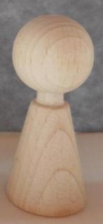 Figurine en bois 5 cm 