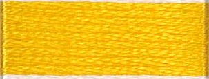Coton perlé n°8 ref 743 jaune d'or  