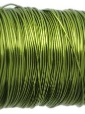 Fil Déco Verni 0,3 mm Vert olive  50 m