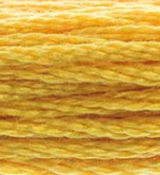  Mouliné spécial n°728 JAUNE HOUBLON 