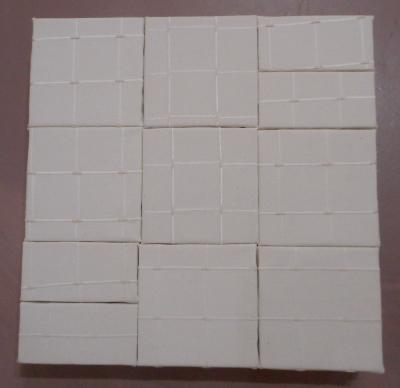 Carreau "PRO" 9 cubes recouverts