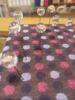 Epingle d'amour verre