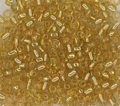 Perles de rocaille 2mm doré topaz (5g)